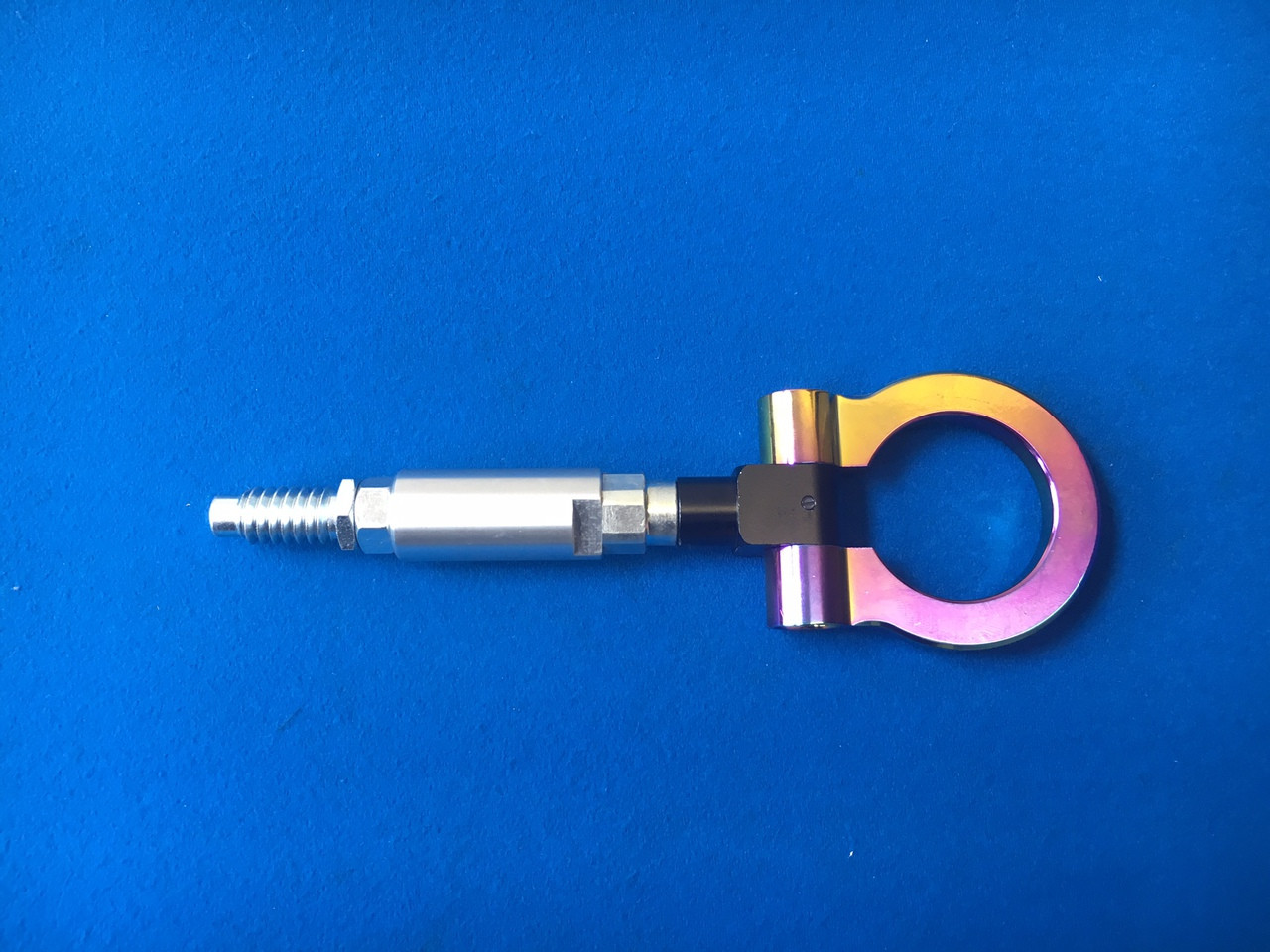 Fiesta Mk7 Neo Chrome Steel Racing Sport Tow Hook Ring Kit Anembo