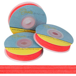 Red Fold Over Elastic
