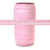 Lite Pink Silver Dots Print Fold Over Elastic 100yd