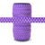 Purple w/ White Polka Dots - Fold Over Elastic 100yd