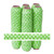 Green with White Polka Dots Fold Over Elastic