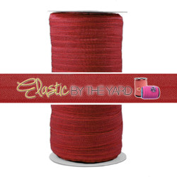 Scarlet Red Wholesale 5/8" Fold Over Elastic 100yd