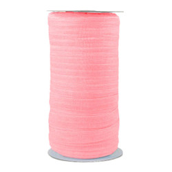 Taffy Pink Wholesale Fold Over Elastic 100yd