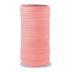 Peony Pink Wholesale Fold Over Elastic 100yd