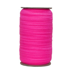 Neon Pink Wholesale Fold Over Elastic 100yd