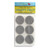 1 1/2" Silver Gray Adhesive Felt Circles 48 to 240 Dots
