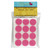 1 1/2" Med Pink Adhesive Felt Circles 48 to 240 Dots