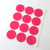 1 1/2" Hot Pink Adhesive Felt Circles 48 to 240 Dots