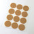 1 1/2" Tan Cashmere Adhesive Felt Circles 48 to 240 Dots