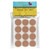 1 1/2" Tan Cashmere Adhesive Felt Circles 48 to 240 Dots