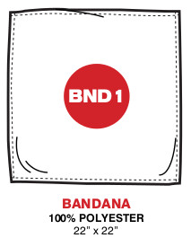 Jurassic Park Bandana - Slash Logo UNI919-BND1