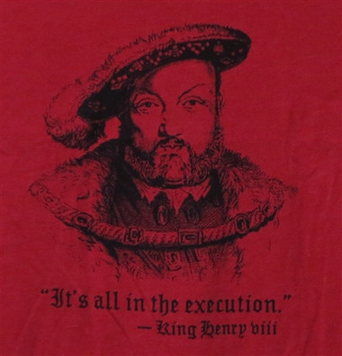 henry viii shirt execution