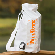 Side view of the White 30L Tuff Tote Bag