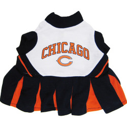 Chicago Bears NFL Football Pet Cheerleader Outfit Chicago Bears NFL Football Pet Cheerleader Outfit