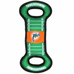 Miami Dolphins NFL Field Tug Toy Miami Dolphins NFL Field Tug Toy