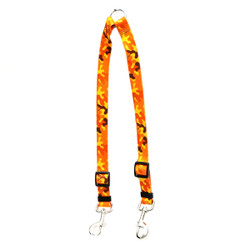 Orange Camo Coupler Dog Leash Orange Camo Coupler Dog Leash