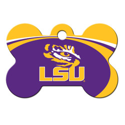 LSU Tigers Engraved Pet ID Tag LSU Tigers Engraved Pet ID Tag