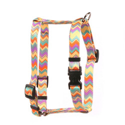 Chevy Stripe Multi Roman Style "H" Dog Harness Chevy Stripe Multi Roman Style "H" Dog Harness