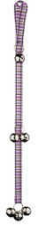 Tartan Pink Ding Dog Bells Potty Training System Tartan Pink Ding Dog Bells Potty Training System