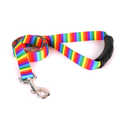 Rainbow Stripes EZ-Grip Dog Leash Rainbow Stripes EZ-Grip Dog Leash