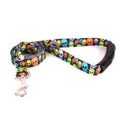 Neon Skulls EZ-Grip Dog Leash Neon Skulls EZ-Grip Dog Leash