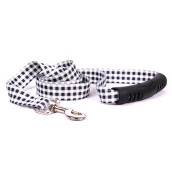 Gingham Black EZ-Grip Dog Leash Gingham Black EZ-Grip Dog Leash