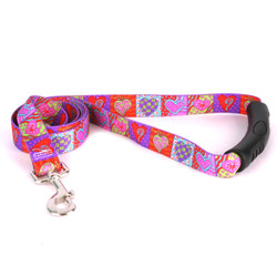 Crazy Hearts EZ-Grip Dog Leash Crazy Hearts EZ-Grip Dog Leash