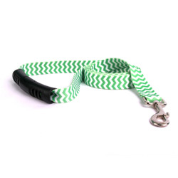 Chevron - Lime EZ-Grip Dog Leash Chevron - Lime EZ-Grip Dog Leash