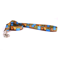 Tiki Print Dog Leash Tiki Print Dog Leash