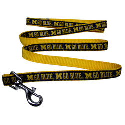 Michigan Wolverines Dog Leash Michigan Wolverines Dog Leash