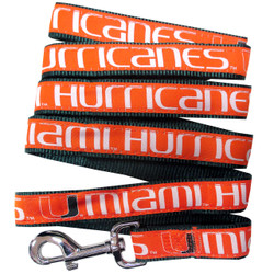 Miami Hurricanes Dog Leash Miami Hurricanes Dog Leash