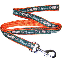 Miami Dolphins Dog Leash Miami Dolphins Dog Leash