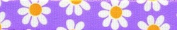 Lavender Daisy Dog Leash Lavender Daisy Dog Leash