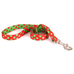 Christmas Polka Dot Dog Leash Christmas Polka Dot Dog Leash