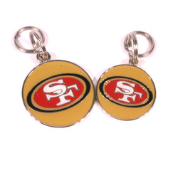 San Francisco 49ers NFL Dog Tags With Custom Engraving San Francisco 49ers NFL Dog Tags With Custom Engraving