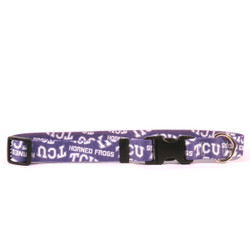 TCU Horned Frogs Dog Collar TCU Horned Frogs Dog Collar