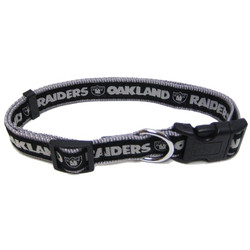Oakland Raiders Dog Collar Oakland Raiders Dog Collar