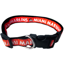 Miami Marlins Dog COLLAR Miami Marlins Dog COLLAR