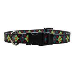 Green Argyle Dog Collar Green Argyle Dog Collar