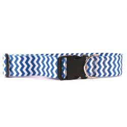 2 Inch Wide Chevron Blueberry Dog Collar 2 Inch Wide Chevron Blueberry Dog Collar
