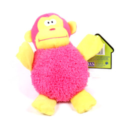 Big Belly Plush Monkey Squeaker Dog Toy Big Belly Plush Monkey Squeaker Dog Toy