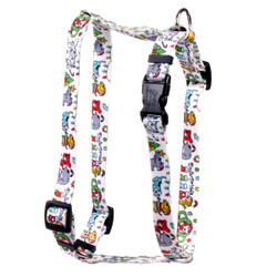Christmas Dogs Roman Style "H" Dog Harness Christmas Dogs Roman Style "H" Dog Harness