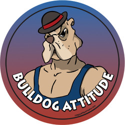 Bulldog Attitude Magnet Bulldog Attitude Magnet