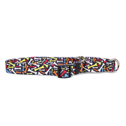 Crazy Bones Martingale Dog Collar Crazy Bones Martingale Dog Collar