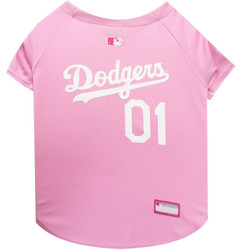 Los Angeles Dodgers PINK MLB Pet Jersey Los Angeles Dodgers PINK MLB Pet Jersey