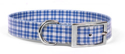 Preppy Boy Plaid Elements Dog Collar Preppy Boy Plaid Elements Dog Collar