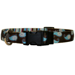 Brown Paisley Break Away Cat Collar Brown Paisley Break Away Cat Collar