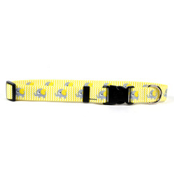 Yellow Elephants Break Away Cat Collar Yellow Elephants Break Away Cat Collar