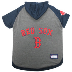 Boston Red Sox Hoodie T-Shirt For Dogs Boston Red Sox Hoodie T-Shirt For Dogs