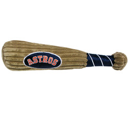 Houston Astros Baseball Bat Squeaker Dog Toy Houston Astros Baseball Bat Squeaker Dog Toy